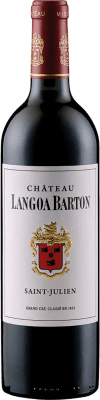 94,95 € Free Shipping | Red wine Château Langoa Barton 3eme Grand Cru Classé A.O.C. Saint-Julien Bordeaux France Merlot, Cabernet Sauvignon, Cabernet Franc Bottle 75 cl