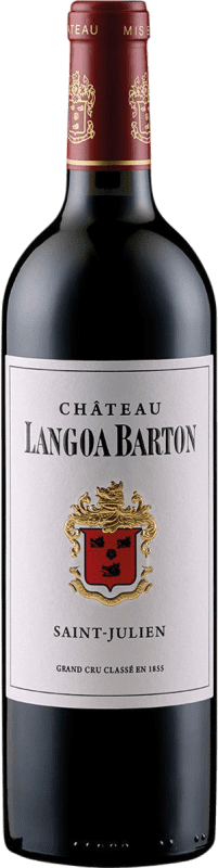 98,95 € 送料無料 | 赤ワイン Château Langoa Barton 3eme Grand Cru Classé A.O.C. Saint-Julien ボルドー フランス Merlot, Cabernet Sauvignon, Cabernet Franc ボトル 75 cl