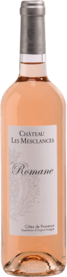 Château les Mesclances. Romane Cuvée, Rosé 75 cl