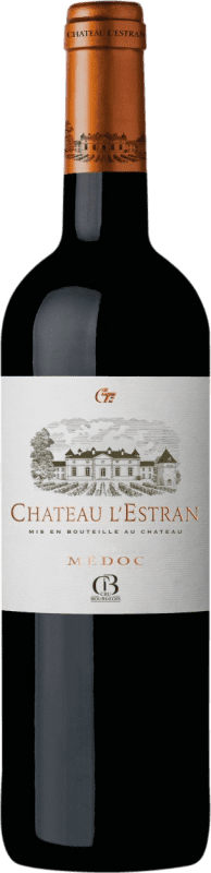 22,95 € Envoi gratuit | Vin Rouge Château l'Estran Cru Bourgeois A.O.C. Médoc Bordeaux France Merlot, Cabernet Sauvignon, Petit Verdot 75 cl