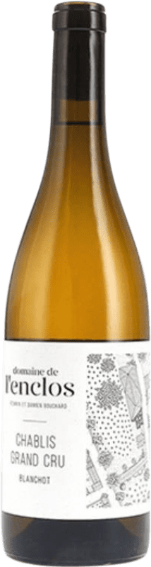 74,95 € Envio grátis | Vinho branco Château Millet Domaine de L'Enclos Blanchot A.O.C. Chablis Grand Cru Borgonha França Chardonnay Garrafa 75 cl