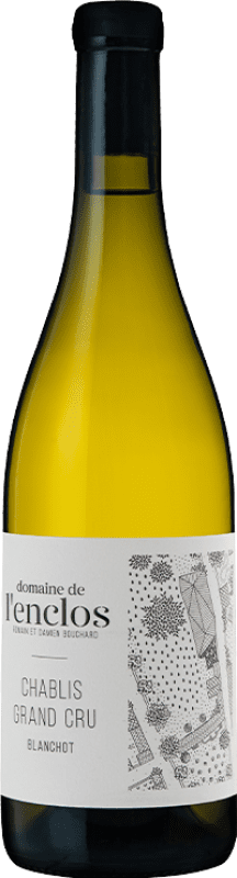 101,95 € Kostenloser Versand | Weißwein Château Millet Domaine de L'Enclos Blanchot A.O.C. Chablis Grand Cru Burgund Frankreich Chardonnay Flasche 75 cl