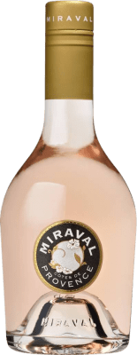 17,95 € Spedizione Gratuita | Vino Rosato Château Miraval Rosé — Rosato A.O.C. Côtes de Provence Provenza Francia Syrah, Garnacha — Grenache, Cinsault, Rolle Mezza Bottiglia 37 cl