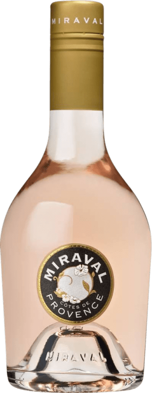 13,95 € Kostenloser Versand | Roséwein Château Miraval Rosé A.O.C. Côtes de Provence Provence Frankreich Syrah, Garnacha — Grenache, Cinsault, Rolle Halbflasche 37 cl