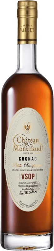 73,95 € Envío gratis | Coñac Château Montifaud Petite Champagne VSOP A.O.C. Cognac Francia Botella 70 cl