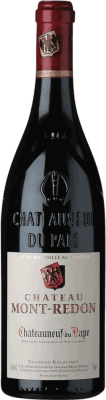 63,95 € 免费送货 | 红酒 Château Mont-Redon Rouge A.O.C. Châteauneuf-du-Pape 罗纳 法国 Grenache, Nebbiolo, Mourvèdre, Cinsault, Counoise 瓶子 75 cl