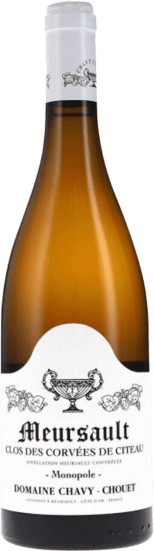 108,95 € Envio grátis | Vinho branco Chavy-Chouet Clos des Corvées de Citeau A.O.C. Meursault Borgonha França Chardonnay Garrafa 75 cl