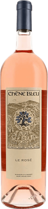 53,95 € Бесплатная доставка | Розовое вино Chêne Bleu Rosé — Розе A.O.C. Côtes du Rhône Рона Франция Garnacha — Гренаш, Nebbiolo — Неббиоло, Vermentino — Верментино, Rolle — Ролле Бутылка Магнум 1,5 L