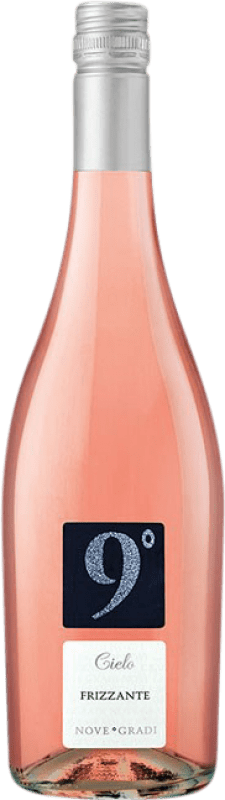 7,95 € Kostenloser Versand | Rosé-Wein Cielo e Terra 9º Rosato I.G.T. Venezia Venecia Italien Merlot Flasche 75 cl