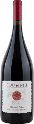 103,95 € Envio grátis | Vinho tinto Clau de Nell A.O.C. Crémant de Loire Loire França Cabernet Franc Garrafa Magnum 1,5 L