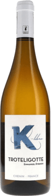 18,95 € Spedizione Gratuita | Vino bianco Clos Troteligotte K-libre A.O.C. Cahors Occitania Francia Chenin Bianco Bottiglia 75 cl