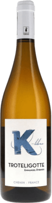 18,95 € Kostenloser Versand | Weißwein Clos Troteligotte K-libre A.O.C. Cahors Occitania Frankreich Chenin Weiß Flasche 75 cl