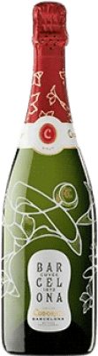 13,95 € Envío gratis | Espumoso Blanco Codorníu 1872 Barcelona Brut Cuvée D.O. Penedès Cataluña España Macabeo 75 cl