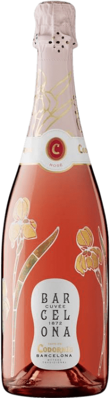 13,95 € Spedizione Gratuita | Spumante Rosato Codorníu 1872 Barcelona Cuvée Catalogna Spagna 75 cl