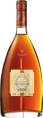 81,95 € Free Shipping | Cognac Chabasse VSOP A.O.C. Cognac France Follec White, Ugni Blanco, Colombard 5 Years Bottle 70 cl