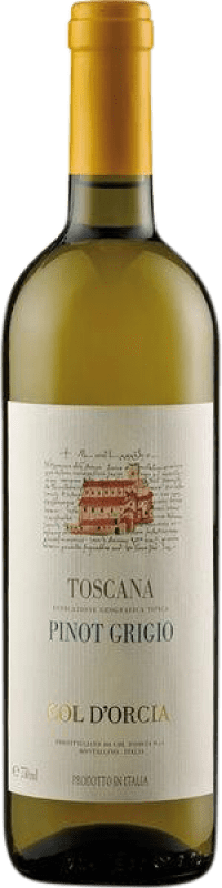 12,95 € Бесплатная доставка | Белое вино Col d'Orcia D.O.C. Sant'Antimo Тоскана Италия Pinot Grey бутылка 75 cl