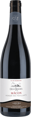 21,95 € Envío gratis | Vino tinto Collovray & Terrier Verger des Feuillants Rouge A.O.C. Mâcon Borgoña Francia Pinot Negro Botella 75 cl