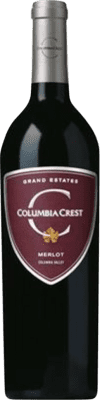 17,95 € Free Shipping | Red wine Columbia Crest Grand Estates I.G. Columbia Valley Washington United States Merlot Bottle 75 cl