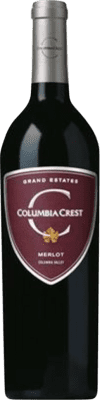 17,95 € Kostenloser Versand | Rotwein Columbia Crest Grand Estates I.G. Columbia Valley Washington Vereinigte Staaten Merlot Flasche 75 cl