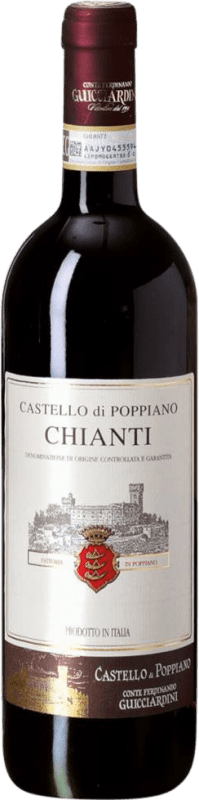 12,95 € 送料無料 | 赤ワイン Conte Ferdinando Guicciardini. Castello di Poppiano D.O.C.G. Chianti イタリア Sangiovese ボトル 75 cl