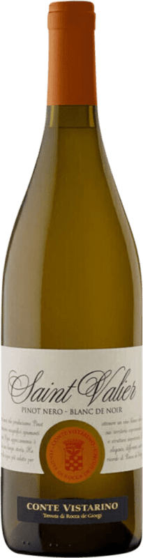 13,95 € Envío gratis | Vino blanco Conte Vistarino Blanc de Noir St Valier I.G.T. Lombardia Lombardia Italia Pinot Negro Botella 75 cl