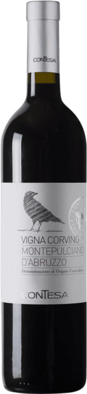 12,95 € Бесплатная доставка | Красное вино Contesa di Rocco Pasetti Linea Vigna Corvino D.O.C. Montepulciano d'Abruzzo Абруцци Италия Montepulciano бутылка 75 cl