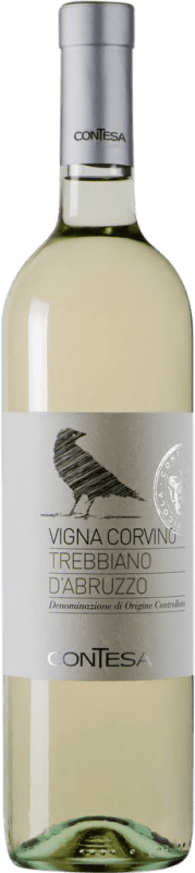 10,95 € Kostenloser Versand | Weißwein Contesa di Rocco Pasetti Linea Vigna Corvina D.O.C. Trebbiano d'Abruzzo Italien Nebbiolo, Trebbiano Flasche 75 cl