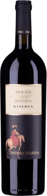 9,95 € Kostenloser Versand | Rotwein Contessa Marina Rosso Reserve D.O.C. Molise Italien Montepulciano Flasche 75 cl