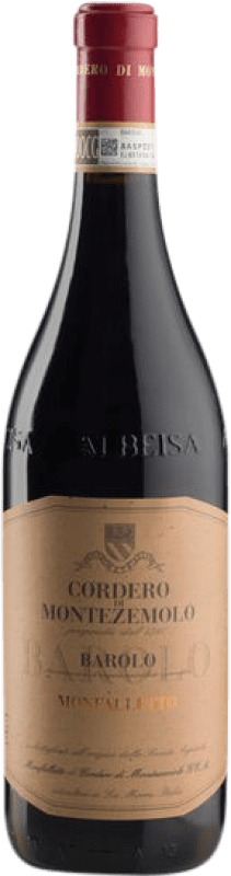 167,95 € Spedizione Gratuita | Vino rosso Cordero di Montezemolo Monfalletto D.O.C.G. Barolo Piemonte Italia Nebbiolo Bottiglia Magnum 1,5 L