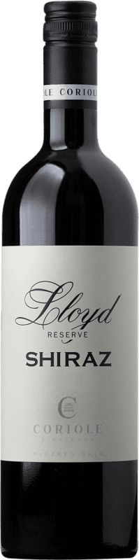 71,95 € Kostenloser Versand | Rotwein Coriole Lloyd Shiraz Reserve I.G. Southern Australia Südaustralien Australien Syrah Flasche 75 cl