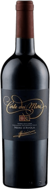 14,95 € Envío gratis | Vino tinto Corte dei Mori Etichetta Blu I.G.T. Terre Siciliane Sicilia Italia Nero d'Avola Botella 75 cl