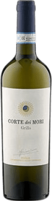 12,95 € Free Shipping | White Wine Corte dei Mori D.O.C. Sicilia Sicily Italy Grillo 75 cl