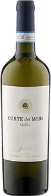 10,95 € Free Shipping | White wine Corte dei Mori D.O.C. Sicilia Sicily Italy Grillo Bottle 75 cl