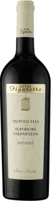 24,95 € 免费送货 | 红酒 Corte Figaretto Valpantena D.O.C. Valpolicella Ripasso Venecia 意大利 Nebbiolo, Corvina, Molinara 瓶子 75 cl