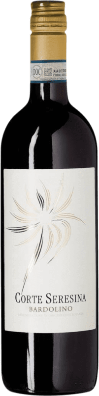 10,95 € Envío gratis | Vino tinto Corte Seresina Rosso D.O.C. Bardolino Venecia Italia Botella 75 cl