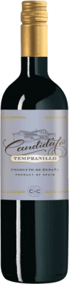 7,95 € Envio grátis | Vinho tinto Cosecheros y Criadores Candidato I.G.P. Vino de la Tierra de Castilla Castela-Mancha Espanha Tempranillo Garrafa 75 cl