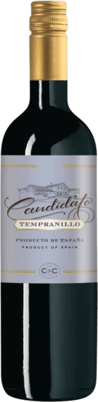 7,95 € Kostenloser Versand | Rotwein Cosecheros y Criadores Candidato I.G.P. Vino de la Tierra de Castilla Kastilien-La Mancha Spanien Tempranillo Flasche 75 cl