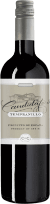 8,95 € Бесплатная доставка | Красное вино Cosecheros y Criadores Candidato 3 I.G.P. Vino de la Tierra de Castilla Кастилья-Ла-Манча Испания Tempranillo бутылка 75 cl