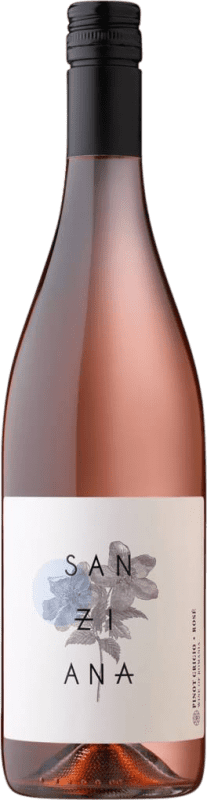 6,95 € Spedizione Gratuita | Vino rosato Cramele Recas Sanziana Blush Romania Pinot Grigio Bottiglia 75 cl