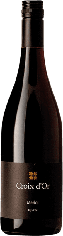 7,95 € 送料無料 | 赤ワイン Croix d'Or I.G.P. Vin de Pays d'Oc ボルドー フランス Merlot ボトル 75 cl