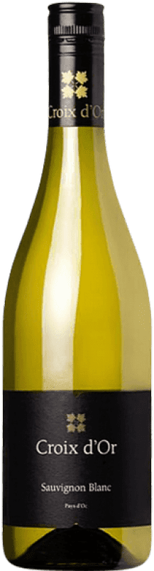 9,95 € Kostenloser Versand | Weißwein Croix d'Or I.G.P. Vin de Pays d'Oc Bordeaux Frankreich Sauvignon Weiß Flasche 75 cl
