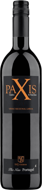 7,95 € Kostenloser Versand | Rotwein D.F.J. José Neiva Correia Paxis Tinto I.G. Vinho Regional de Lisboa Lisboa Portugal Nebbiolo, Caladoc Flasche 75 cl