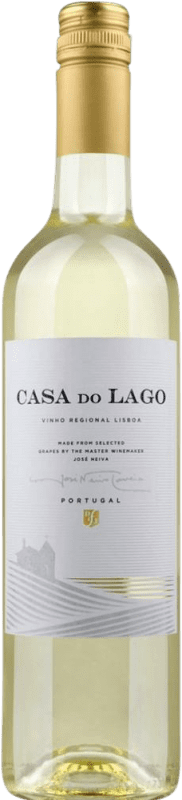 10,95 € Kostenloser Versand | Weißwein D.F.J. José Neiva Correia Casa do Lago Branco I.G. Vinho Regional de Lisboa Lisboa Portugal Chardonnay, Arinto Flasche 75 cl