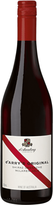 14,95 € Envio grátis | Vinho tinto D'Arenberg d'Arry's Original Shiraz Grenache I.G. McLaren Vale McLaren Vale Austrália Grenache, Nebbiolo Garrafa 75 cl