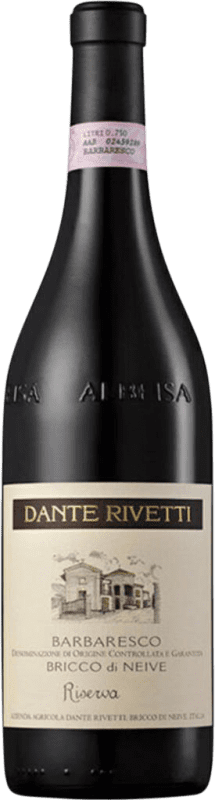 53,95 € Envío gratis | Vino tinto Dante Rivetti Bricco di Neive Reserva D.O.C.G. Barbaresco Piemonte Italia Botella 75 cl