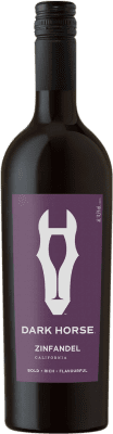 11,95 € 免费送货 | 红酒 Dark Horse W.O. Western Cape Western Cape South Coast 南非 Zinfandel 瓶子 75 cl