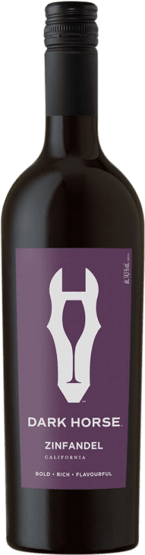 11,95 € Spedizione Gratuita | Vino rosso Dark Horse W.O. Western Cape Western Cape South Coast Sud Africa Zinfandel Bottiglia 75 cl