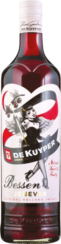 15,95 € Envío gratis | Orujo Aguardiente De Kuyper Bessen Jenever Países Bajos Botella 70 cl