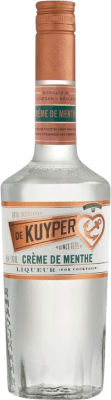 12,95 € Envío gratis | Crema de Licor De Kuyper White — Blanco Países Bajos 70 cl Menthe — Menta