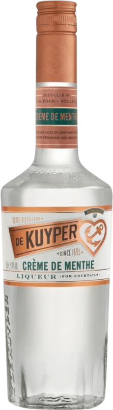 19,95 € Spedizione Gratuita | Crema di Liquore De Kuyper Crème de Menthe Olanda Bottiglia 70 cl